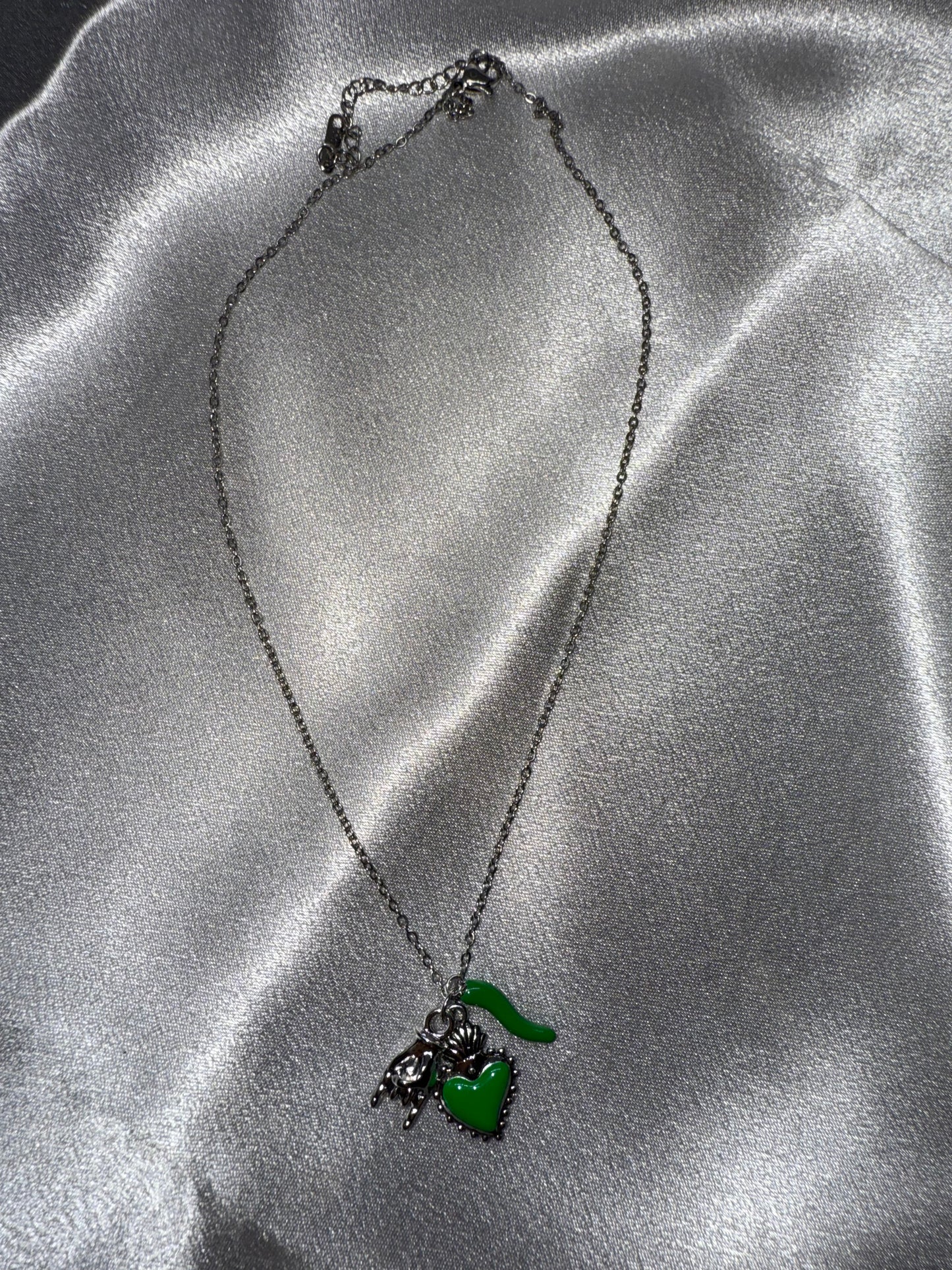 Collana trio charm