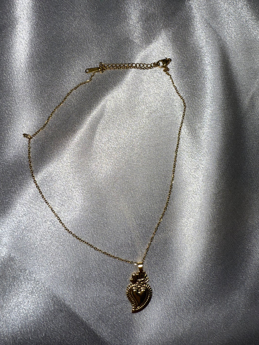 Collana cuore sacro
