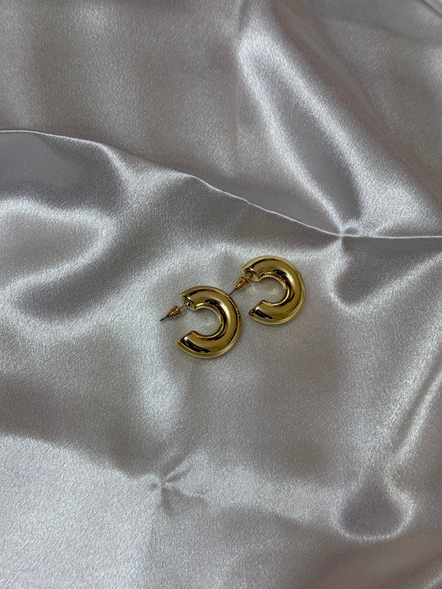 Orecchini luna gold