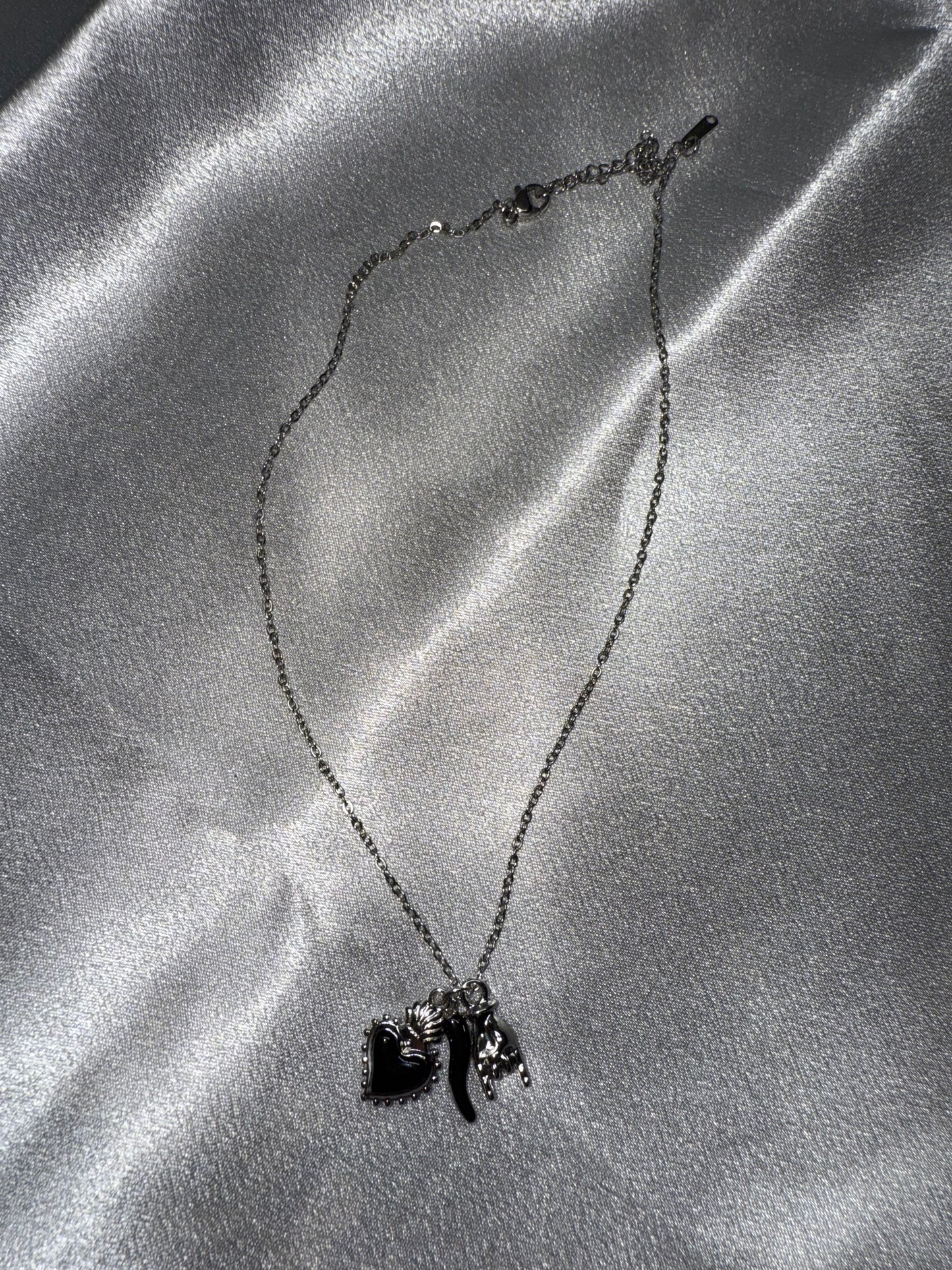 Collana trio charm