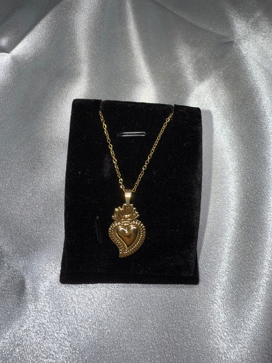 Collana cuore sacro