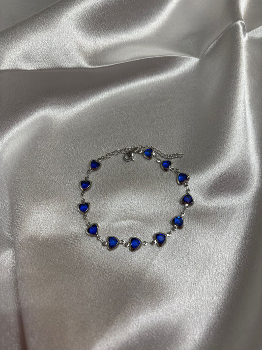 Bracciale cuore smaltati